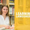 girl in library